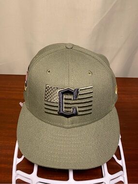 Chicago Cubs New Era On Field  59Fifty Armed Forces Day  Baseball Cap 7 1/4